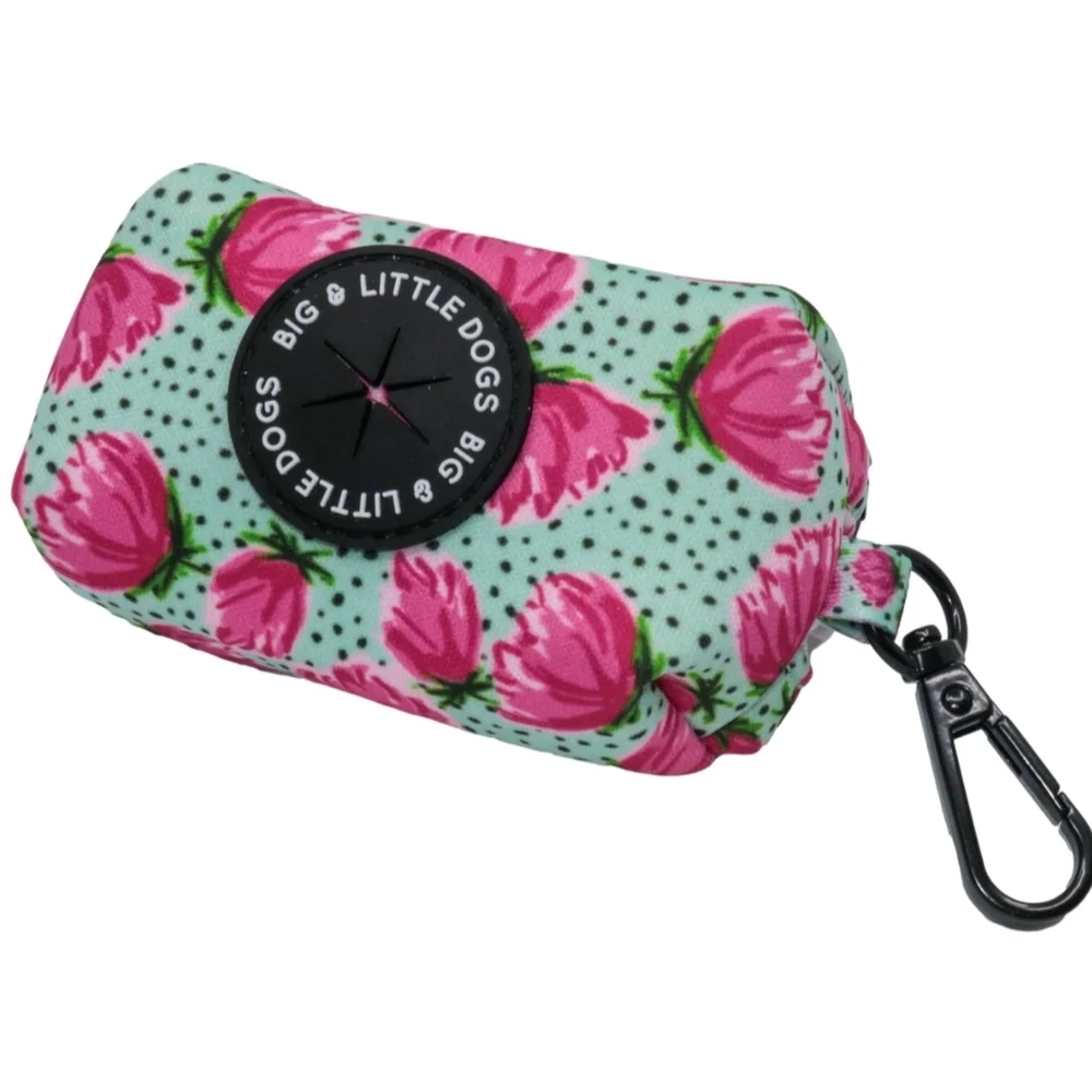 Floral Dog Waste Bag Holder NWT